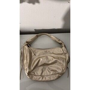 Cheraz Metallic Gold Hobo Shoulder Bag – Slouchy Boho Style Purse